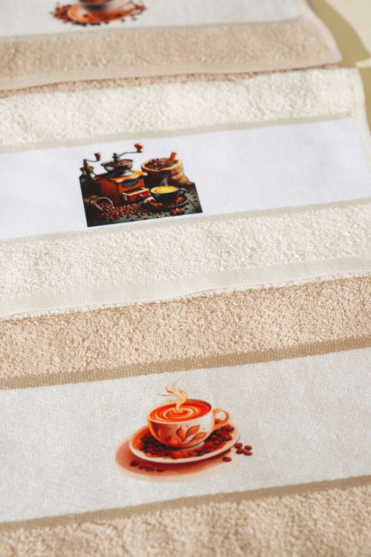 Digitally Printed 3-Piece Kitchen Towel Set (Assorted 4)