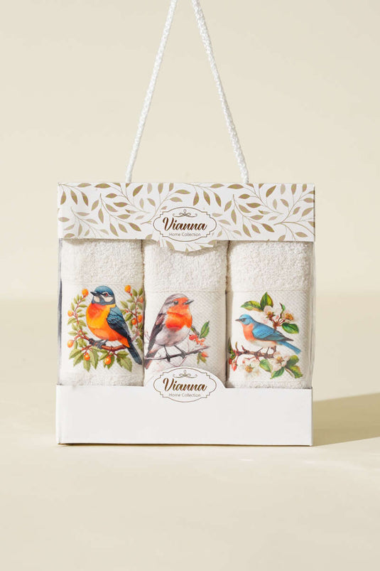 Dijital Baskılı 3'lü Mutfak Havlu Seti Asorti 5