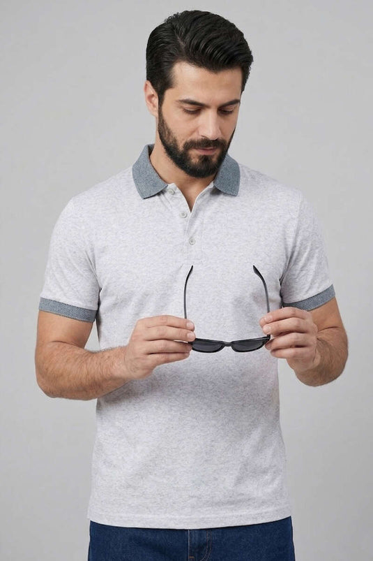 T-shirt uomo grigia con stampa digitale