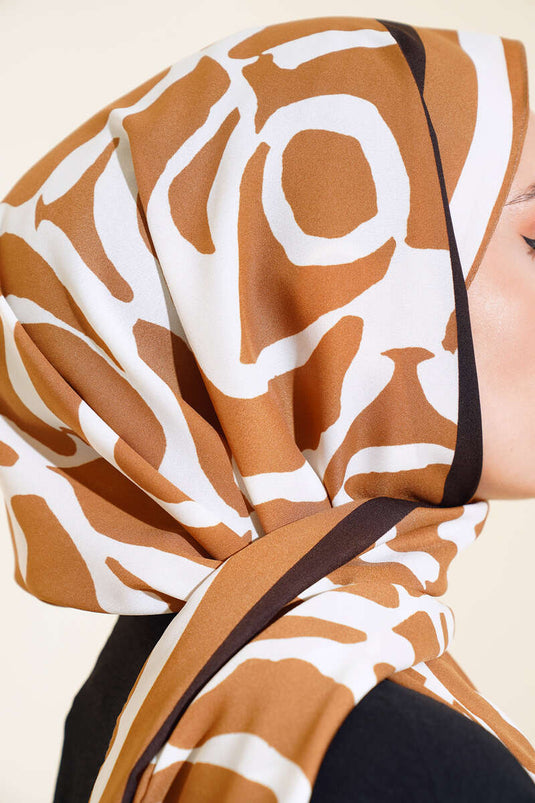 Digital Medina Shawl Camel