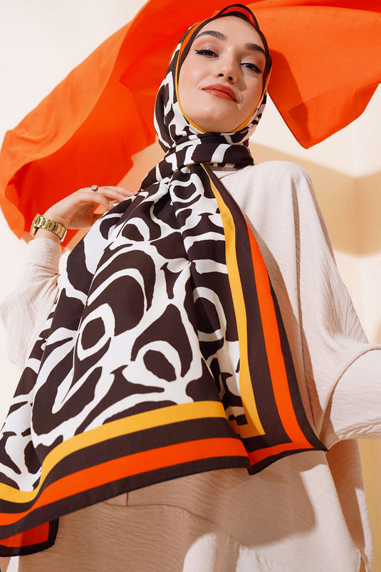 Digital Medina Shawl Coffee