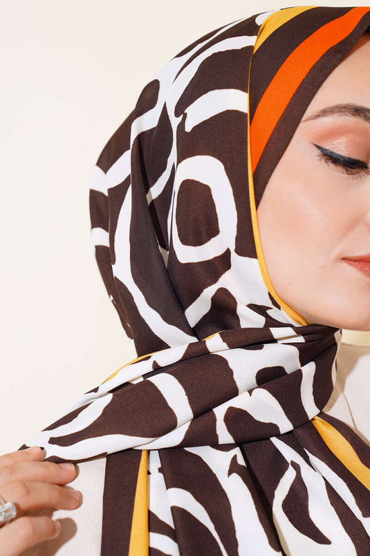 Digital Medina Shawl Coffee