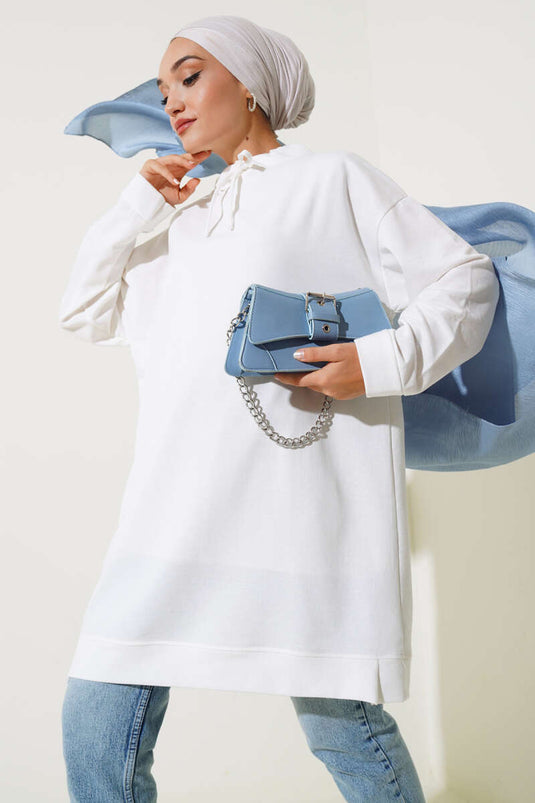 Dik Yaka Tunik Ekru