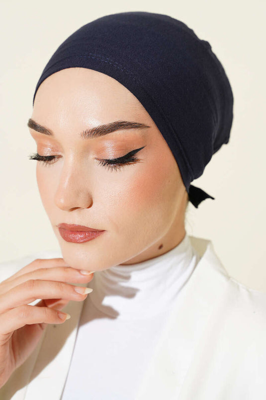 Dikişli Basic Bone Lacivert