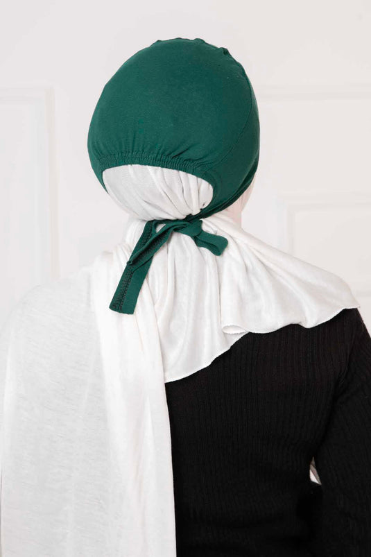 Stitched Bonnet Emerald