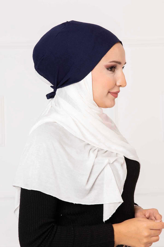 Seamless Bonnet Navy Blue