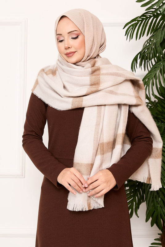 Woven Shawl Mink