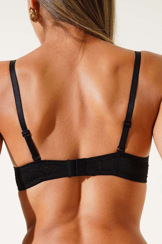 Double Padded Bra Black