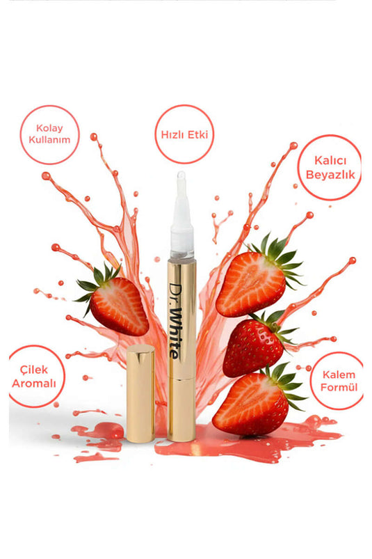Dr White Diş Beyazlatıcı Kalem 2 ml Strawberry