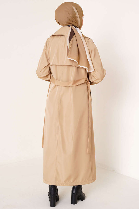 Trench Boutonné Camel