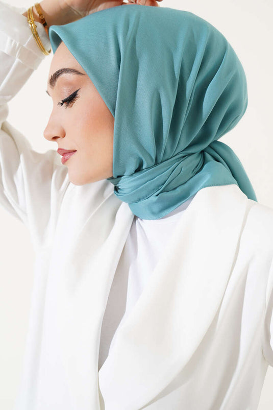 Düz Soft Eşarp Mint -41