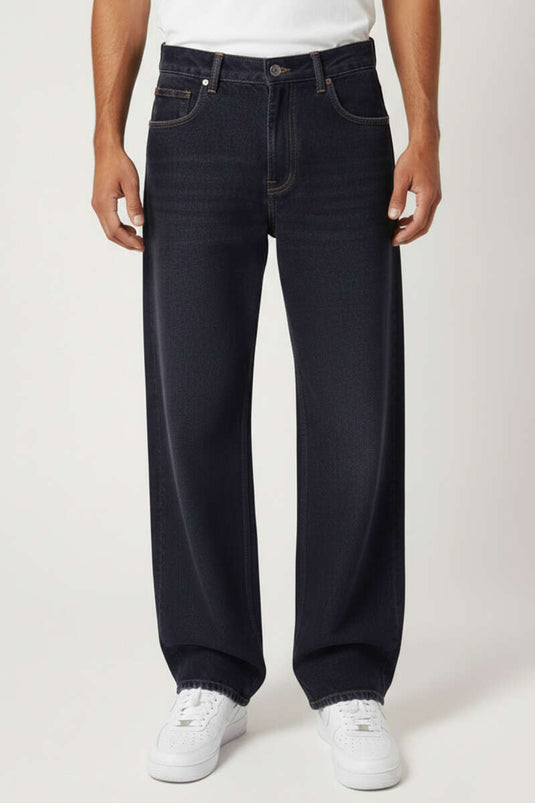 Efektvolle weite Herrenjeans Jeans