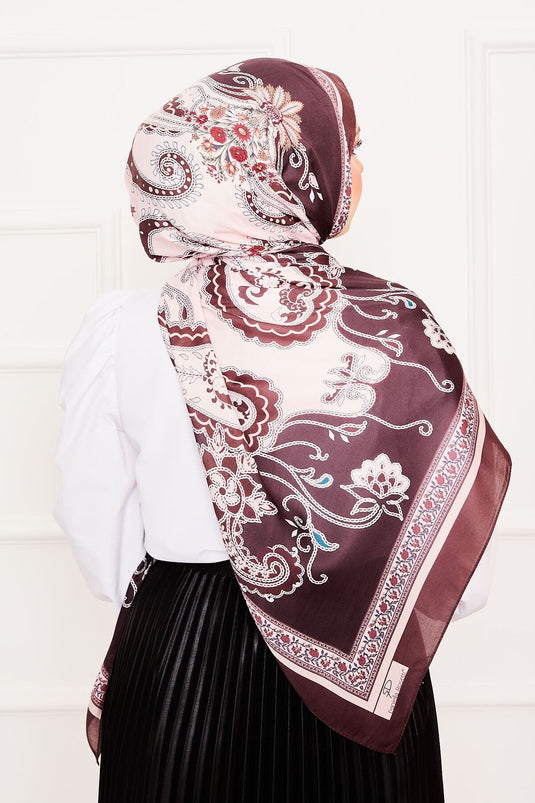 Châle doux à motif Efsun -3
