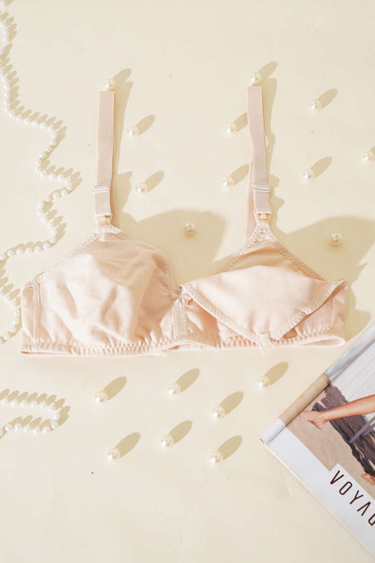 حمالة صدر قطنية ممشطة للرضاعة الطبيعية