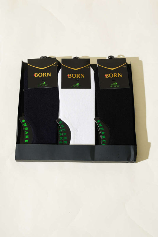 Assortiment de 12 paires de chaussettes de sport en bambou pour hommes 1