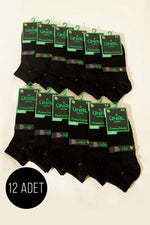 Lot De 12 Chaussettes En Bambou Sans Couture Pour Hommes, Assortiment 2