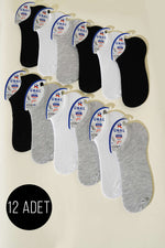 Chaussettes de sport assorties pour hommes, lot de 12 (1)