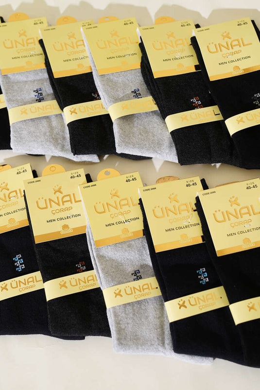 Men's 12-Pack Assorted Ankle Socks (2)