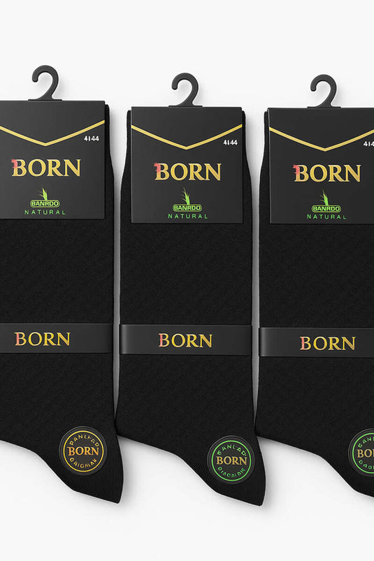 Men's 3-Pack Baklava Pattern Ankle Socks, Smoke Grey