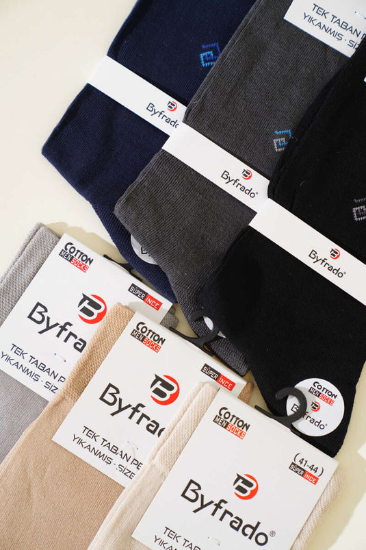 Erkek 6'lı Penye Yazlık Soket Çorap Asorti 1