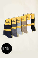 Assortiment de 6 paires de chaussettes d'été en bambou pour hommes 1