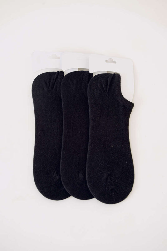 Chaussettes Triple Sneaker Homme Noir