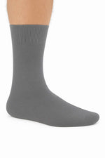 Chaussettes thermiques pour homme, grises