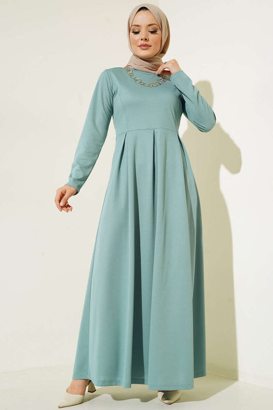 Robe Jupe Plissée Menthe