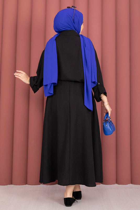 Ensemble deux pièces avec jupe noir