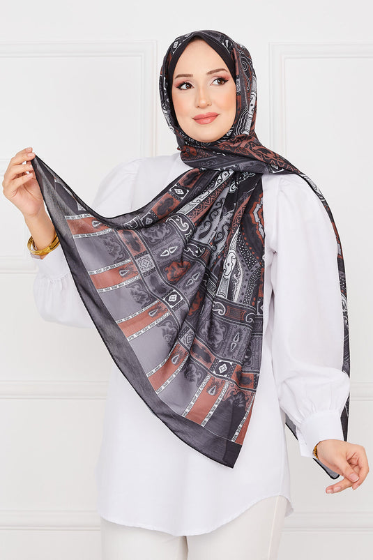 Etro Patterned Hijab Scarf -5