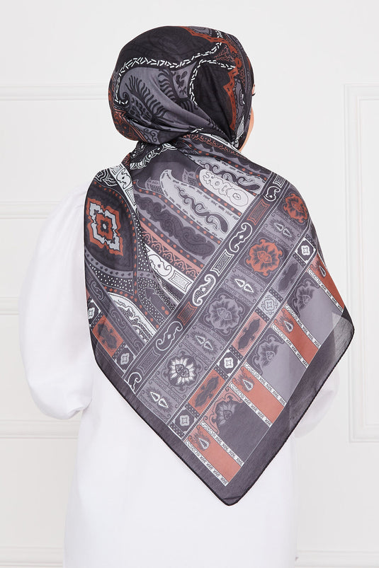 Etro Patterned Hijab Scarf -5