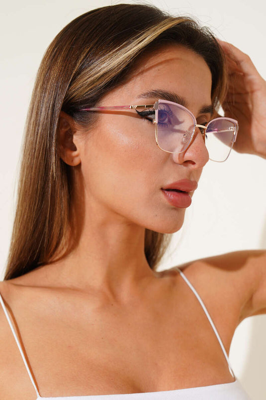 Evenos Series Eyeglasses Pink