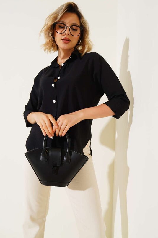 Fakir Kol Basic Shirt Black