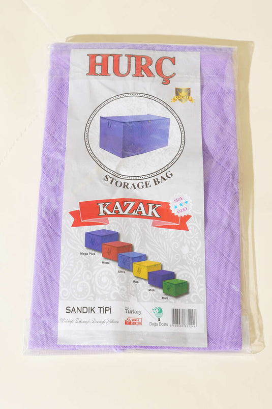 Aufbewahrungsbeutel für Pullover aus Vliesstoff mit Reißverschluss, Flieder