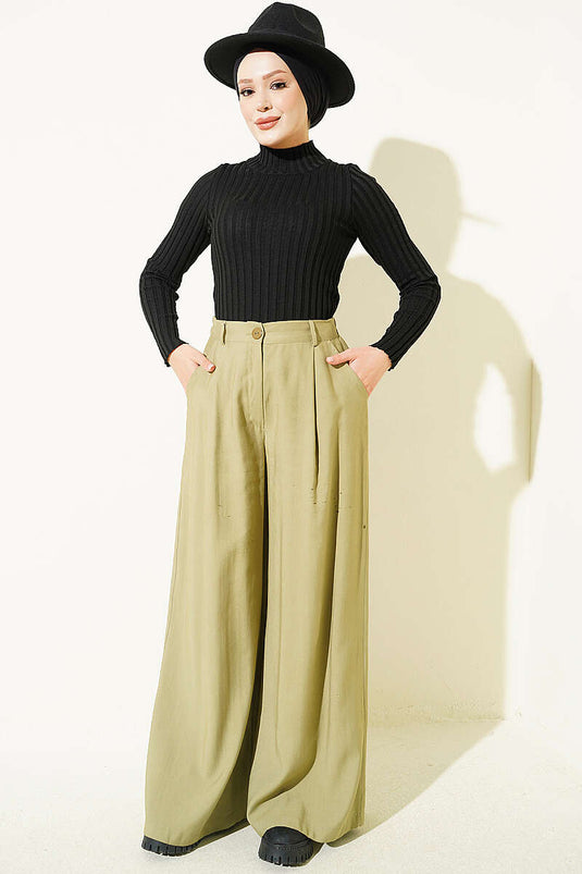 Pull En Maille Extensible À Rayures Noir