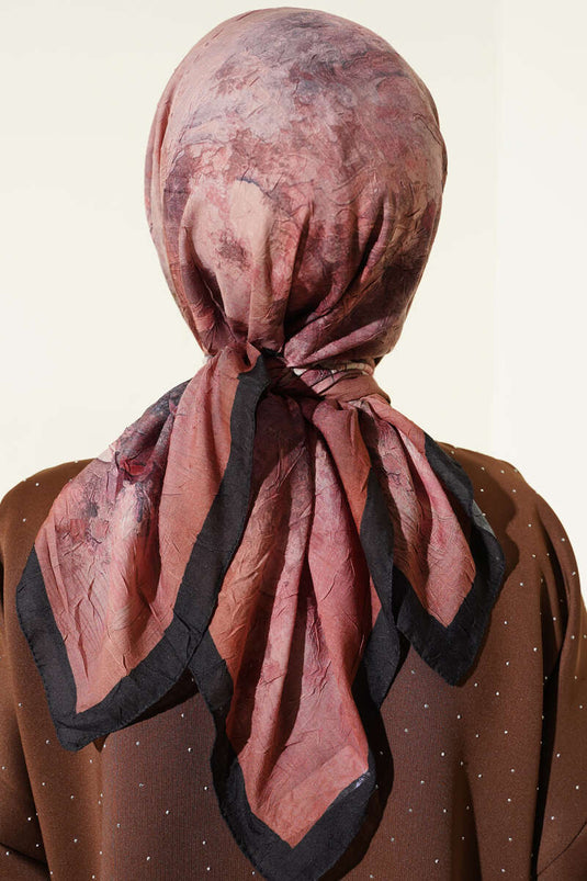 Écharpe en bambou à fleurs et chameau