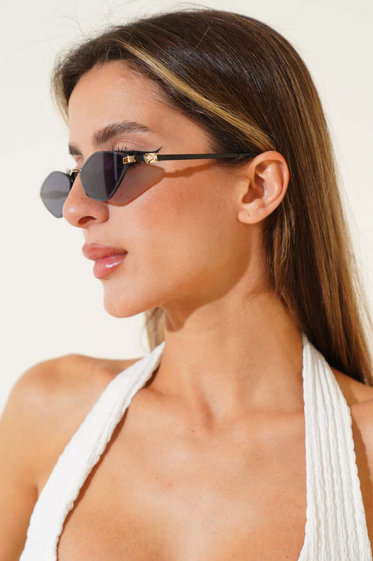 Freya Series Eyeglasses Navy Blue