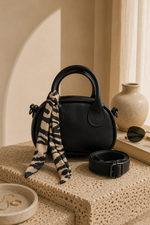 Sac Mini Avec Détails Foulard Et Imprimé Zèbre