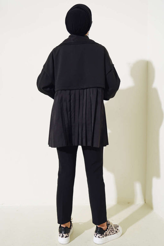 Casquette de plongée noire ornée