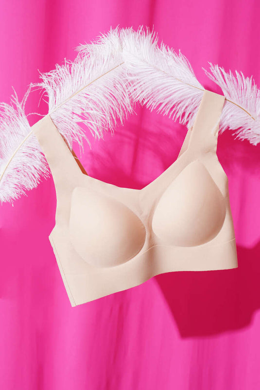 Wide Strap Zero Feel Ziro Gram Bra Ten