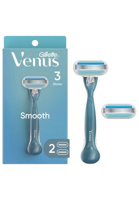 Rasoio Donna Venus + 2 Lame Di Ricambio