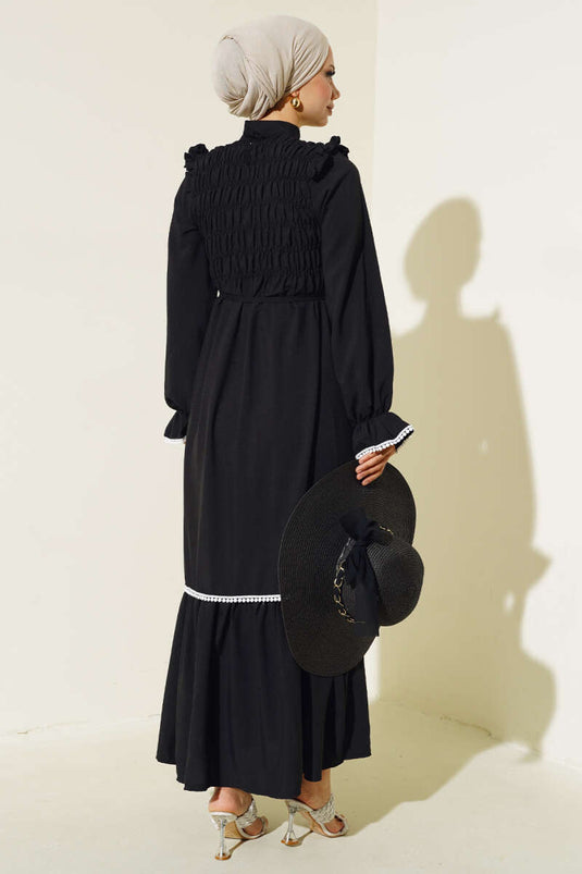 Robe Nouée En Corde Gypeli Noir