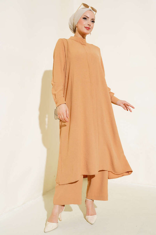 Bouton caché Double Set Latte