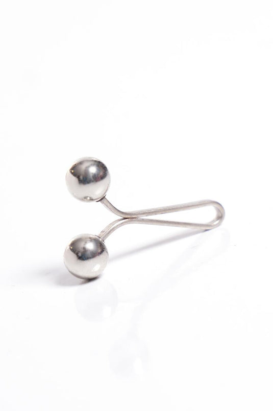 Silver Scarf Clip
