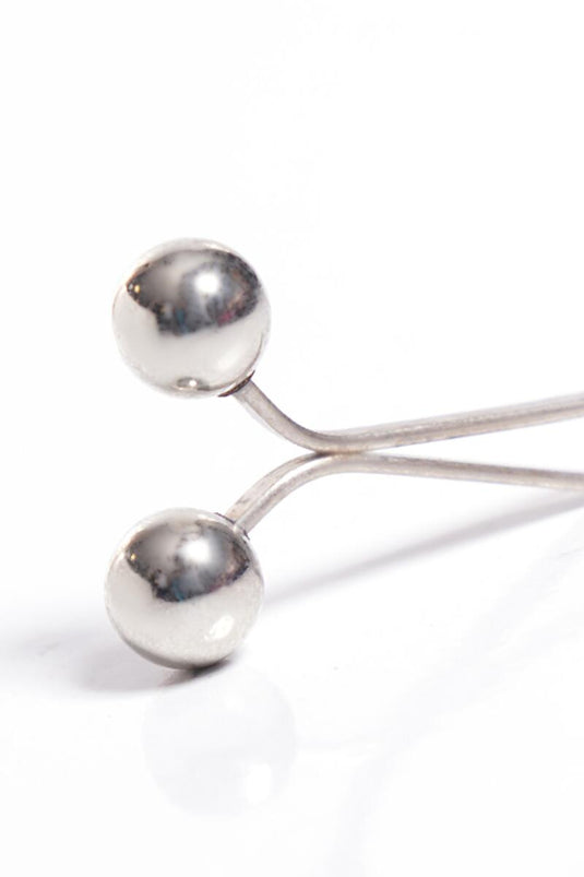 Silver Scarf Clip