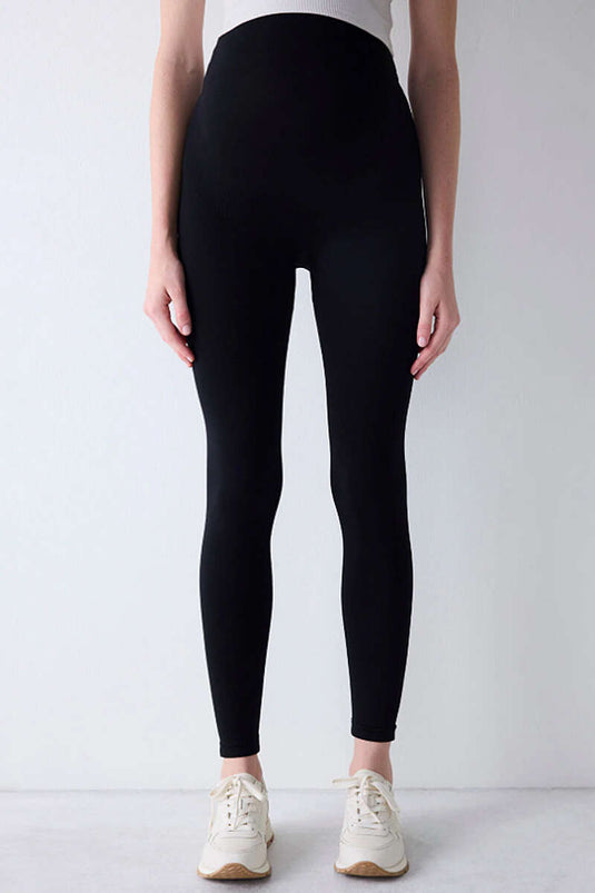 Maternity Viscose Leggings Black