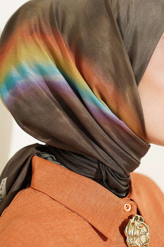 Hologram Patterned Scarf Assorted 12