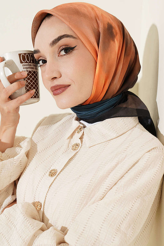 شال بتصميم هولوغرام ملون 16