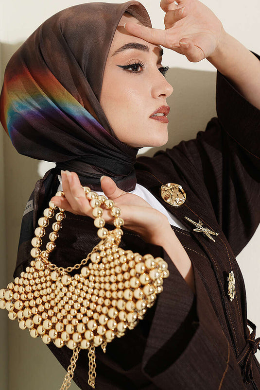 وشاح مزخرف بتصميم هولوغرافي، مجموعة 6