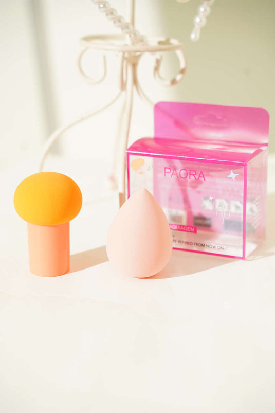 Double Foundation and Concealer Sponge Set Assorted